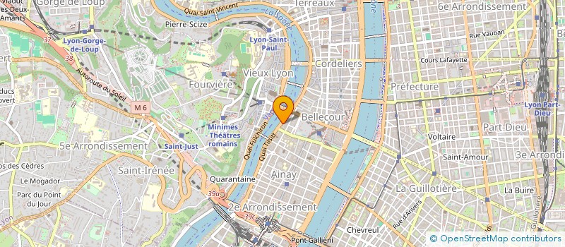 localisation de l'entreprise MADAME PHILIPPINE DE JOUSSINEAU DE TOURDONNET à LYON