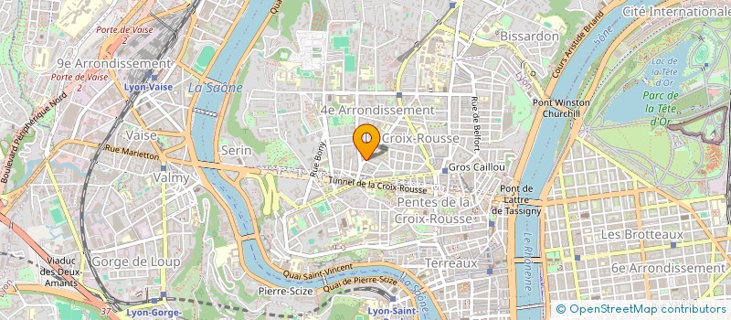 localisation de l'entreprise MADAME PHILIPPINE DE LATTRE à LYON