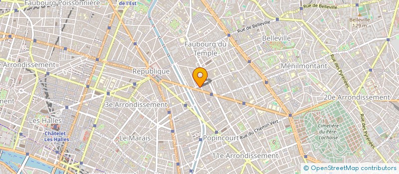 localisation de l'entreprise MADAME PHILIPPINE DEJARDINS  PARIS