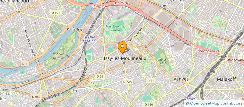 localisation de l'entreprise MADAME PHILIPPINE DURANDY à ISSY-LES-MOULINEAUX