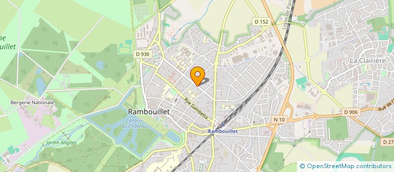localisation de l'entreprise MADAME PHILIPPINE FONTAINE  RAMBOUILLET