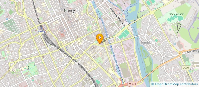 localisation de l'entreprise MADAME PHILIPPINE FRIEDRICH  NANCY