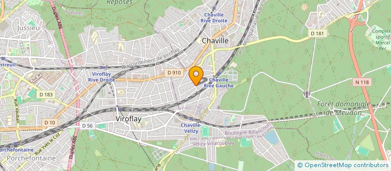 localisation de l'entreprise MADAME PHILIPPINE LUBENEC à CHAVILLE