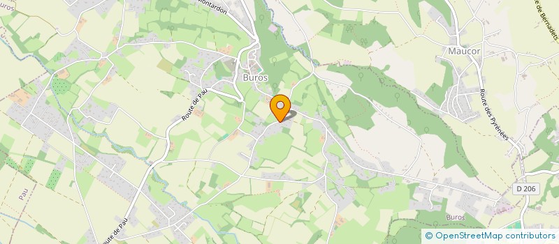 localisation de l'entreprise MADAME PHILIPPINE LUCAS  BUROS