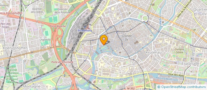 localisation de l'entreprise MADAME PHILIPPINE MARQUIER DE VILLEMAGNE à STRASBOURG