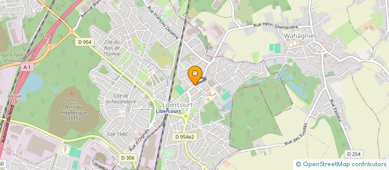 localisation de l'entreprise MADAME PHILIPPINE PAGIES  LIBERCOURT