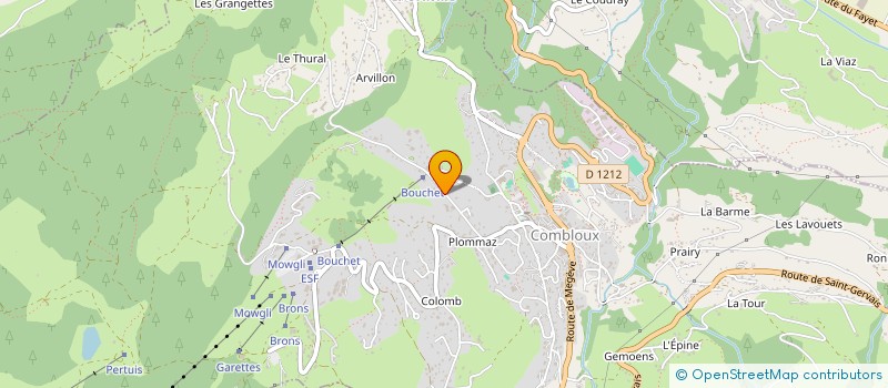 localisation de l'entreprise MADAME PHILIPPINE PERRIN  PRAZ-SUR-ARLY