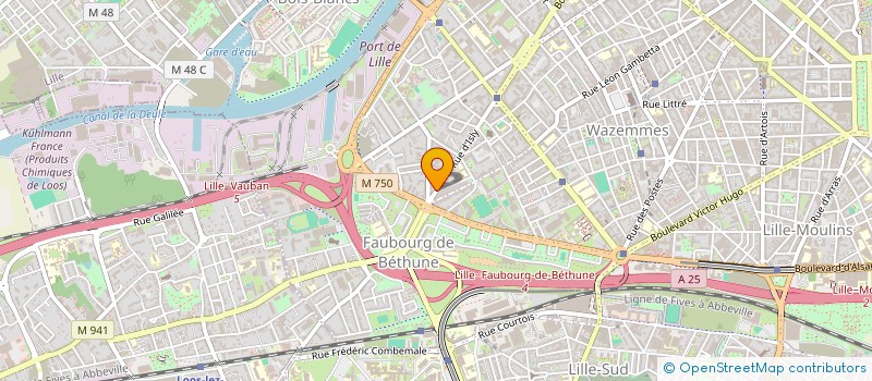 localisation de l'entreprise MADAME PHILIPPINE QUENTIN à LILLE