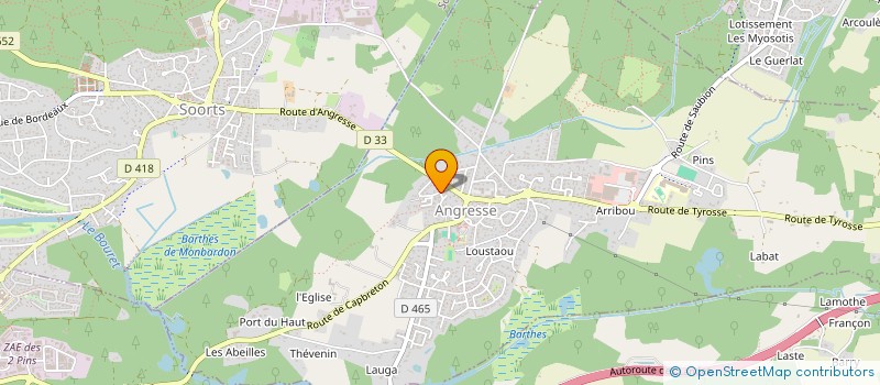 localisation de l'entreprise MADAME PHILIPPINE SIMON  ANGRESSE