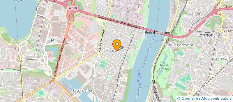 localisation de l'entreprise MADAME PHILIPPINE VALENTIN  BORDEAUX