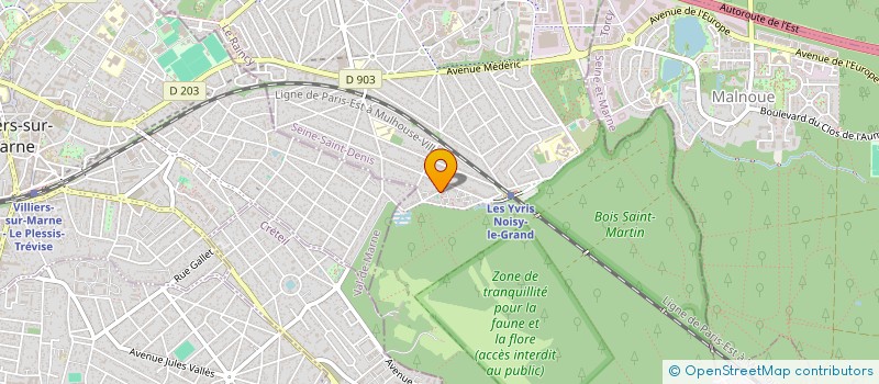 localisation de l'entreprise MADAME PHILIPPINE VALLETTE  NOISY-LE-GRAND