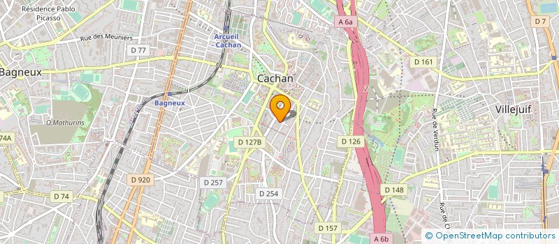 localisation de l'entreprise MADAME PHILLSOOK LEE  CACHAN