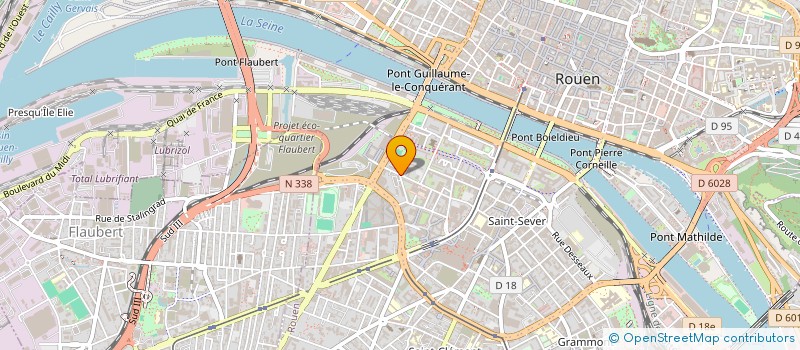 localisation de l'entreprise MADAME PHILOMENA DESMEDT  ROUEN