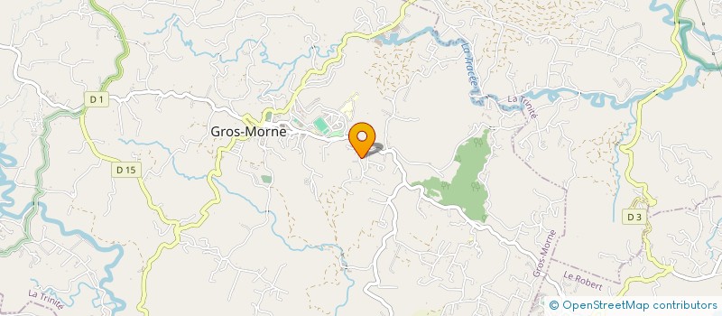 localisation de l'entreprise MADAME PHILOMENE BATOUCHE  GROS MORNE