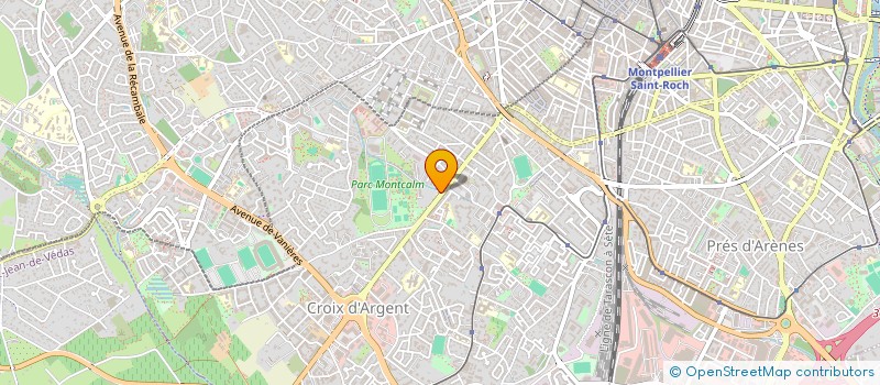 localisation de l'entreprise MADAME PHILOMENE DE BERTRAND DE CROZEFON à MONTPELLIER