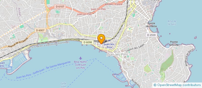 localisation de l'entreprise MADAME PHILOMENE FORNS à ANTIBES