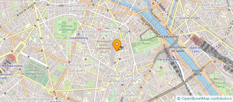 localisation de l'entreprise MADAME PHILOMENE MARTINEZ  PARIS