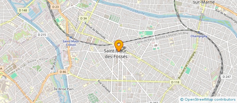localisation de l'entreprise MADAME PHILOMENE SOUSA à SAINT-MAUR-DES-FOSSES