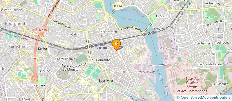localisation de l'entreprise MADAME PHITSAMAI NGAMSIN à LORIENT