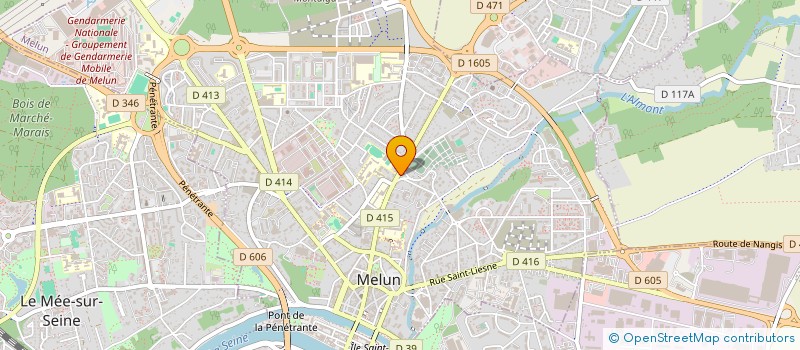 localisation de l'entreprise MADAME PHLAME MATHURIN à MELUN