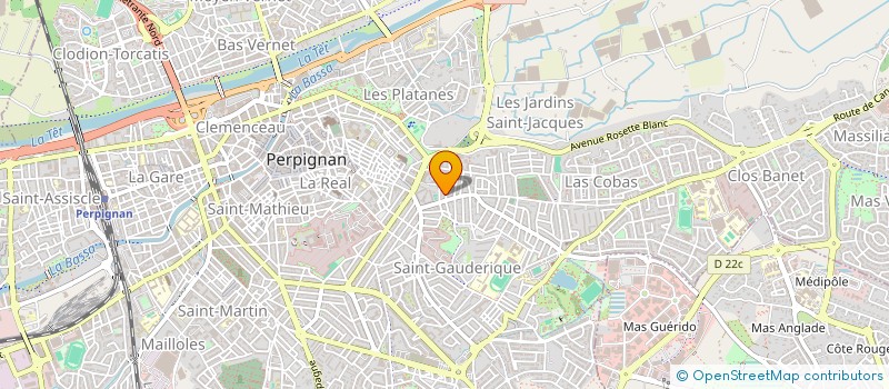 localisation de l'entreprise MADAME PHOEBE JOSEPH  PERPIGNAN