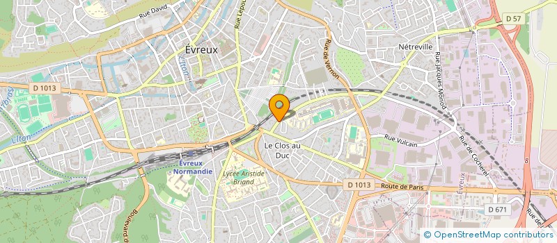 localisation de l'entreprise MADAME PHOEBE MINGUENAUD  EVREUX