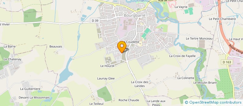 localisation de l'entreprise MADAME PHONGRASDA KHREUANARONG  BOURGBARRE