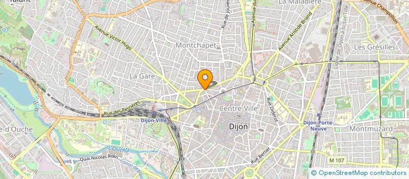 localisation de l'entreprise MADAME PHOSTA ALIHONOU  DIJON