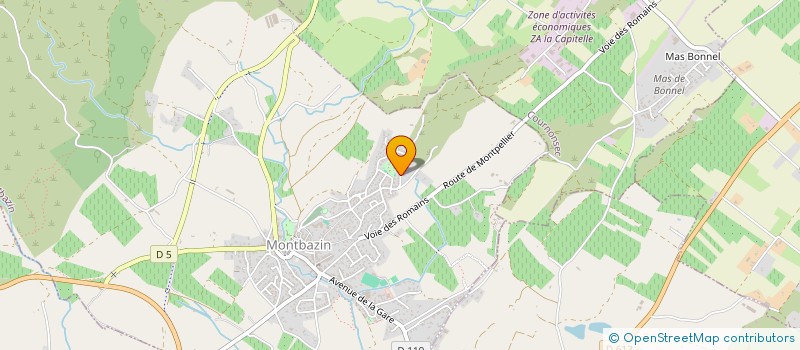 localisation de l'entreprise MADAME PHOUKEO PHILAVONG  MONTBAZIN