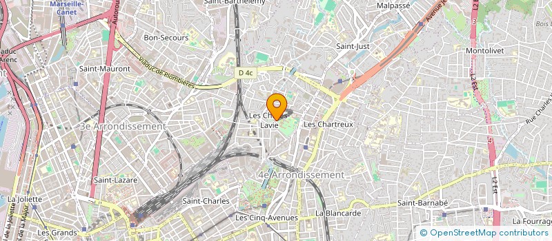 localisation de l'entreprise MADAME PHOUKHAM PHANARARD  MARSEILLE