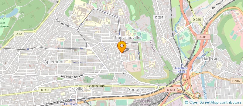 localisation de l'entreprise MADAME PHOUKHAO OURAVARN à LE HAVRE