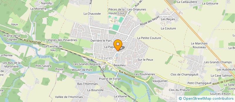 localisation de l'entreprise MADAME PHUNGPAYOM KHENDA  ESVRES