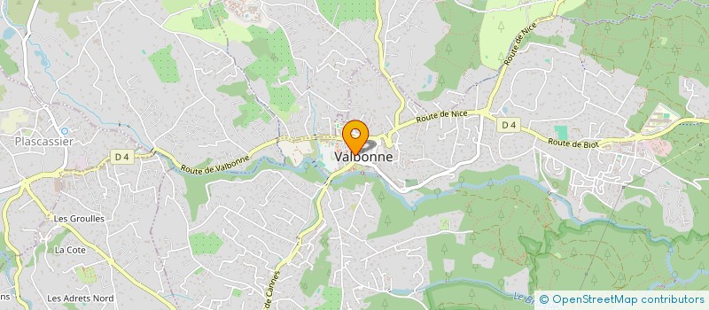 localisation de l'entreprise MADAME PHUONG BACH  VALBONNE