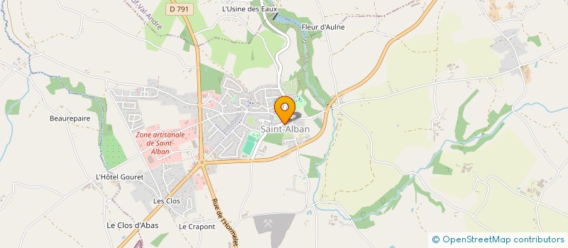 localisation de l'entreprise MADAME PHUONG MAI NGUYEN  SAINT-ALBAN