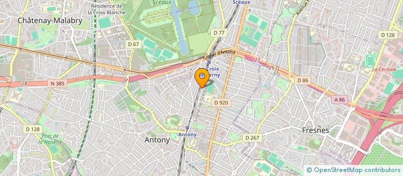 localisation de l'entreprise MADAME PHUONG QUYNH LE à ANTONY