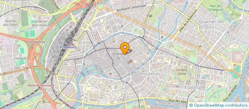 localisation de l'entreprise MADAME PHUONG THAO NGUYEN à STRASBOURG