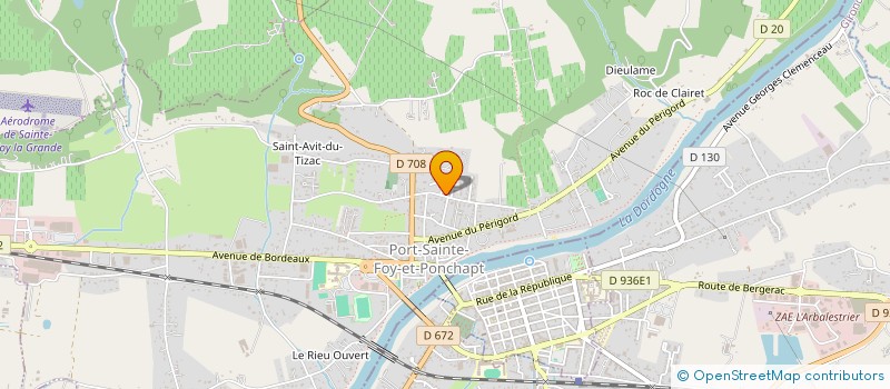 localisation de l'entreprise MADAME PHYLICIA ANGELY  PORT-SAINTE-FOY-ET-PONCHAPT