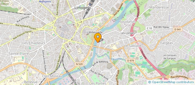 localisation de l'entreprise MADAME PIA ABILDGAARD à LIMOGES