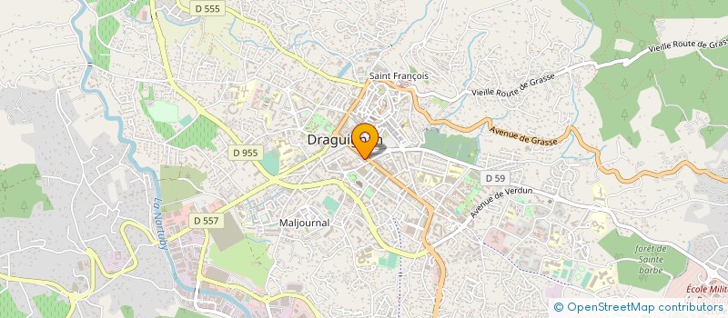 localisation de l'entreprise MADAME PIA BRETZNER à DRAGUIGNAN