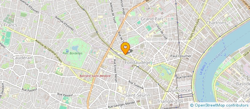 localisation de l'entreprise MADAME PIA CARUSO  BORDEAUX