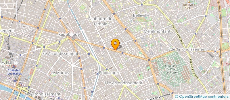 localisation de l'entreprise MADAME PIA DE MAULEON DE BRUYERES  PARIS