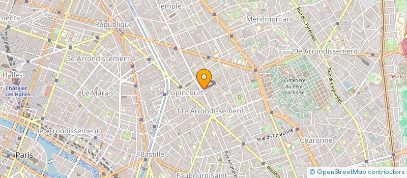 localisation de l'entreprise MADAME PIA DRAY  PARIS