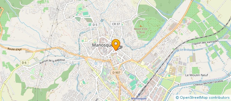 localisation de l'entreprise MADAME PIA LE MOAL à MANOSQUE