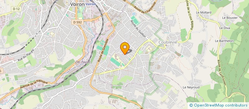 localisation de l'entreprise MADAME PIA MURGAT  COUBLEVIE