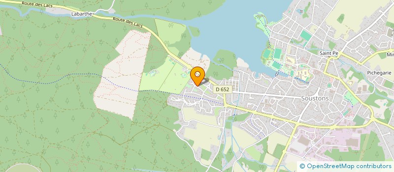 localisation de l'entreprise MADAME PIA PROFENNA  VIEUX-BOUCAU-LES-BAINS