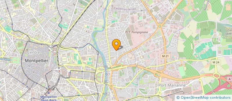 localisation de l'entreprise MADAME PIA ROESSLER à MONTPELLIER