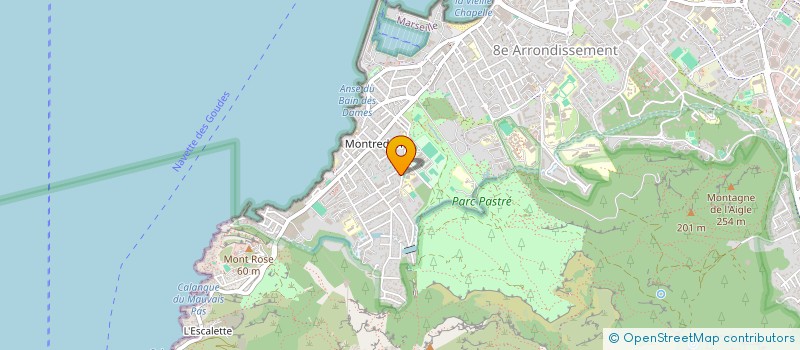 localisation de l'entreprise MADAME PIA ROUX  MARSEILLE