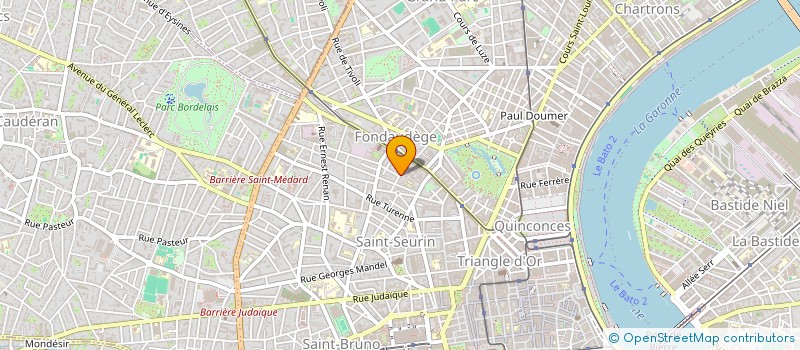 localisation de l'entreprise MADAME PIA VALETTE  BORDEAUX