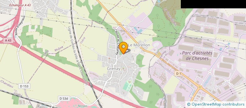 localisation de l'entreprise MADAME PIEDADE DO NASCIMENTO PINTO  GRENAY