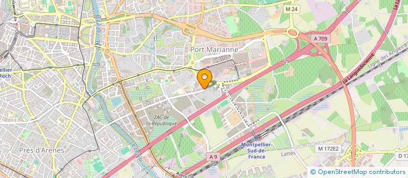 localisation de l'entreprise MADAME PIERA LEON à MONTPELLIER